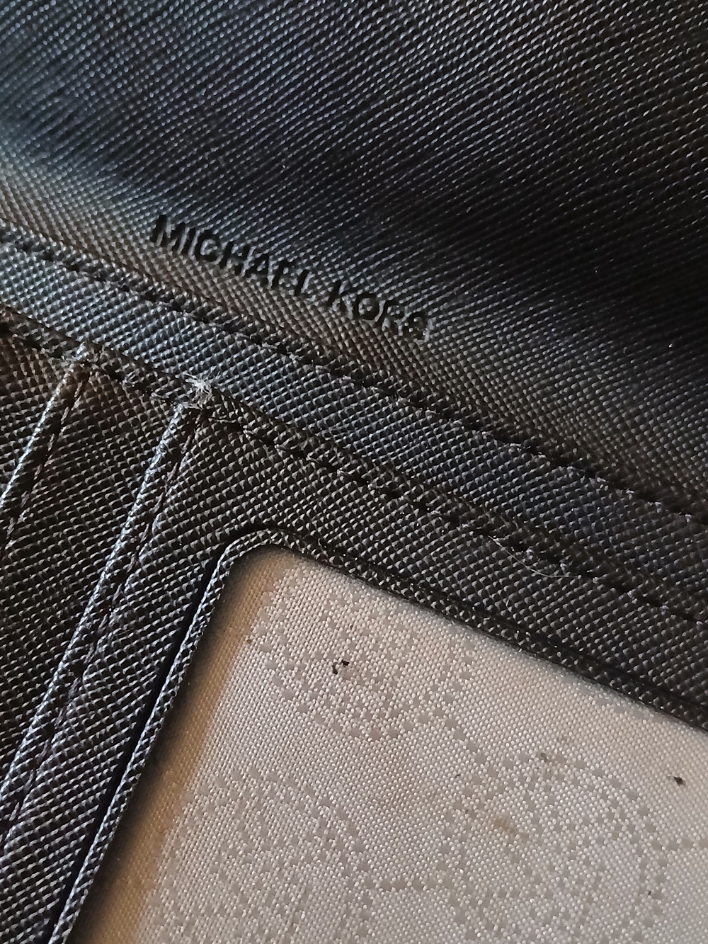 Michael Kors Brown Leather Continental Signature Wallet + Gold Plaque - Picture 3 of 8